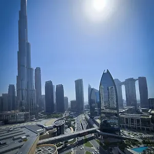  Apartment Holistay Luxury Homes - Burj Khalifa View - Direct Access Mall
